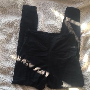 Pink workout leggings